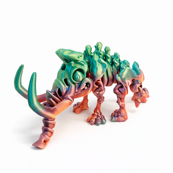 Flexi mamut - rainbow