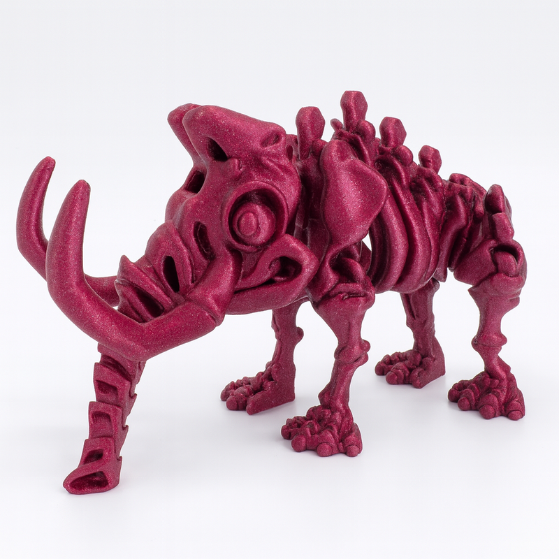 Flexi Mamut - Świąteczny galaxy czerwony