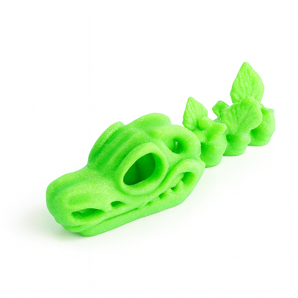 Czaszka T-Rex V2 - Świecący w ciemości zielony