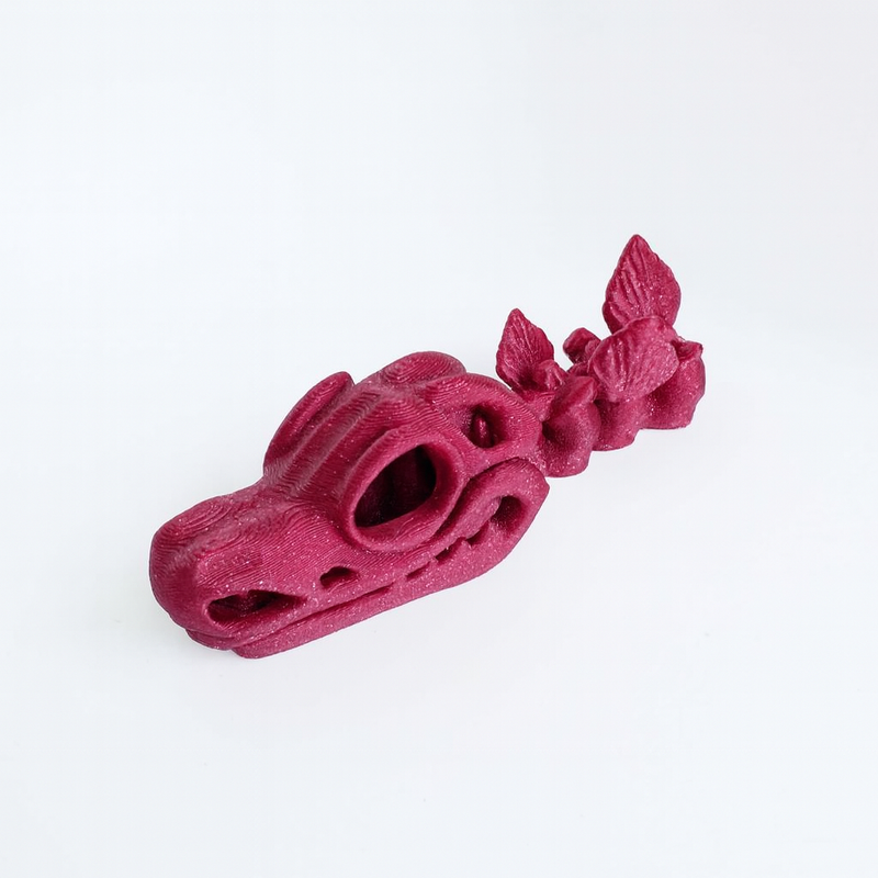 Czaszka T-Rex V2 - Świąteczny galaxy red