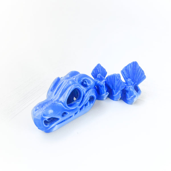 Czaszka T-Rex V2 - Frozen blue