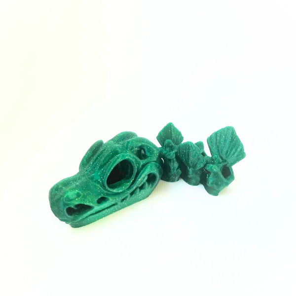 Czaszka T-Rex - V2 Emerald green